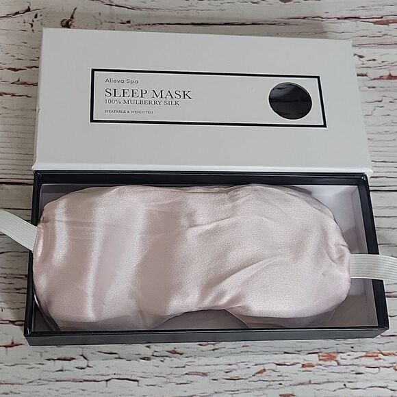 ALIEVA SPA Heated and Weighted Sleep Mask NWOT - Picture 2 of 4